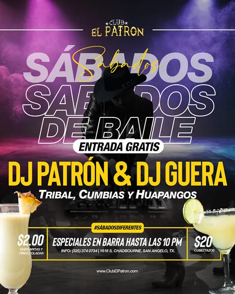 club-el-patron — pieza visual
